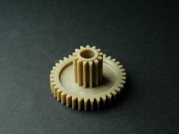 Double Spur Gear for OA Equipment